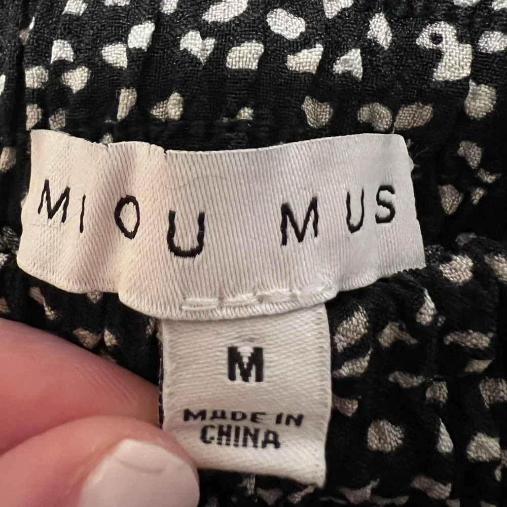 Miou Muse Mini Ruffle Skirt Medium